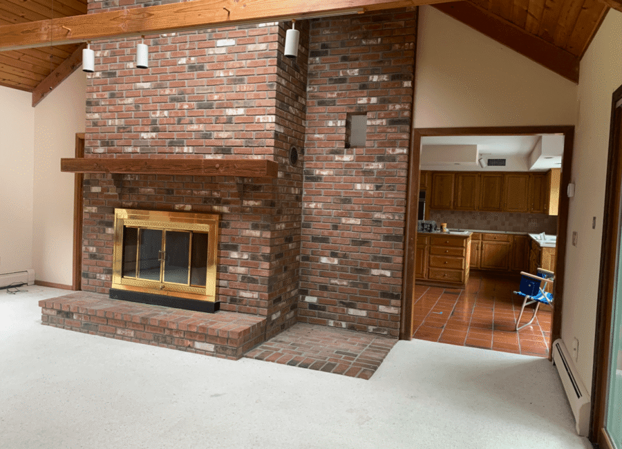 Fireplace Before